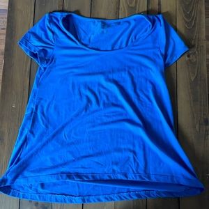 Blue babydoll tee